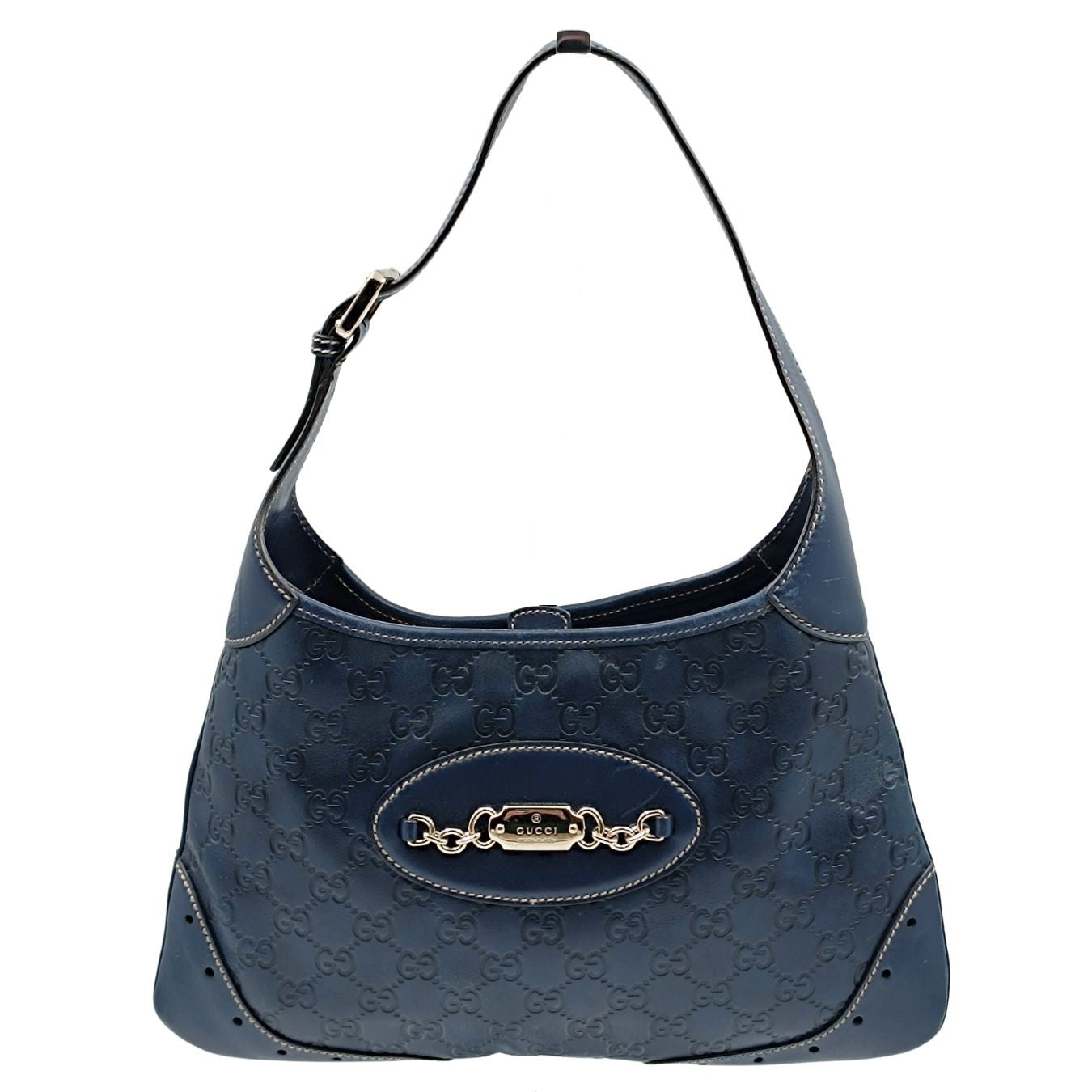 Luxury Gucci Trending 2025 Luxury Gucci Trending 2025 Luxury Gucci Trending 2025ssima shoulder bag in light blue leather - '10s