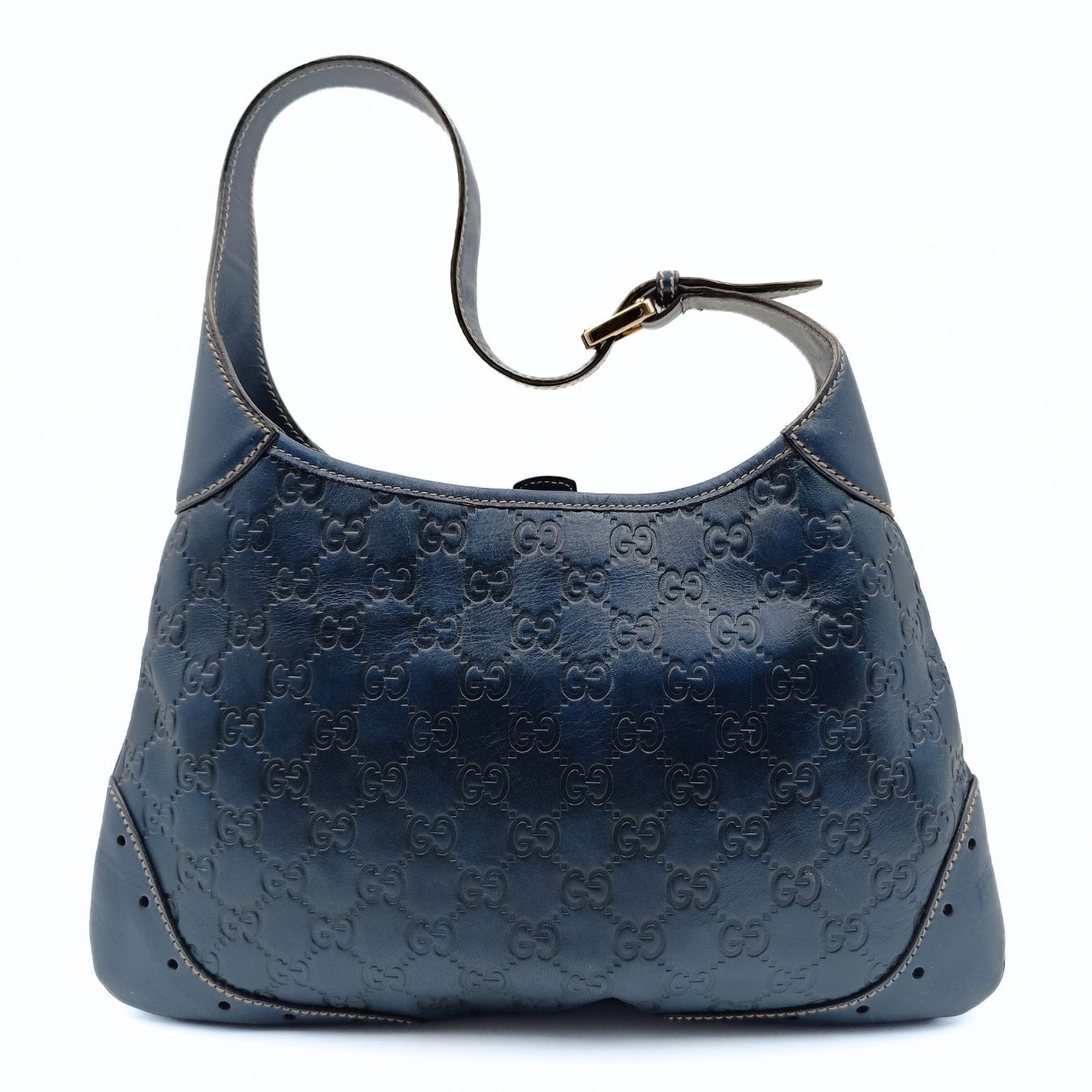 Luxury Gucci Trending 2025 Luxury Gucci Trending 2025 Luxury Gucci Trending 2025ssima shoulder bag in light blue leather - '10s