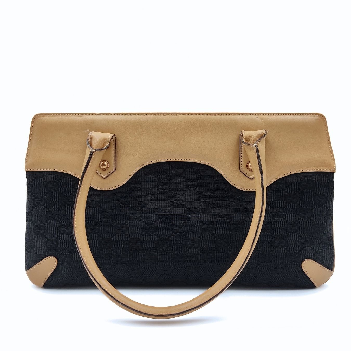 Luxury Gucci Trending 2025 Luxury Gucci Trending 2025 Horsebit Chain shoulder bag in canvas and leather - '10s