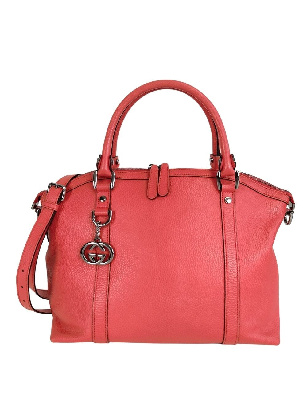 Luxury Gucci Trending 2025 Luxury Gucci Trending 2025 shoulder bag in coral red leather - '10s