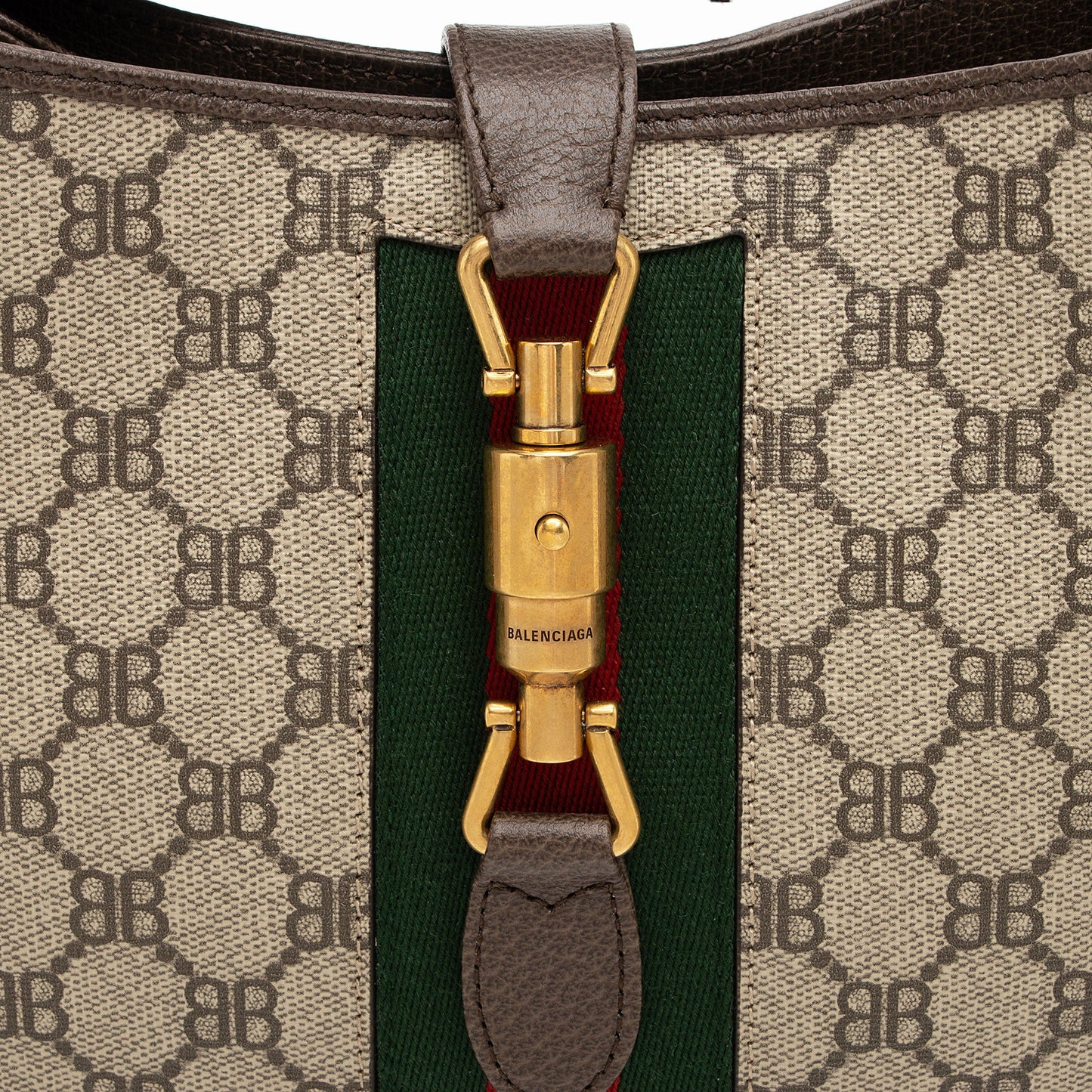 Gucci x Balenciaga BB Supreme The Hacker Project Jackie Small Shoulder Bag