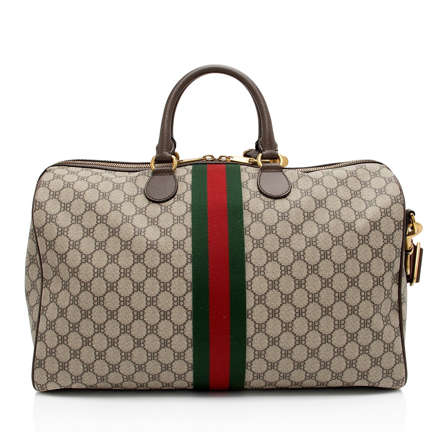 Luxury Gucci Trending 2025 x Balenciaga GG Supreme The Hacker Project Graffiti Duffle Bag (SHF-qGpKTv)