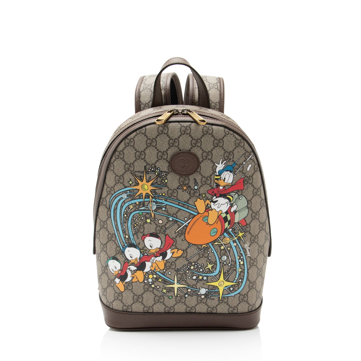 Gucci x Disney GG Supreme Donald Duck Small Backpack