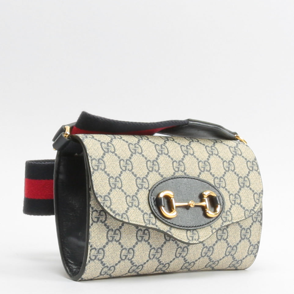 Luxury Gucci Horsebit 1955 Mini GG Supreme Bag