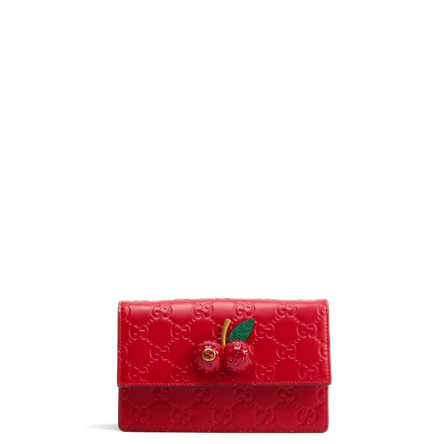Luxury Gucci Guccissima Mini Cherry Bag