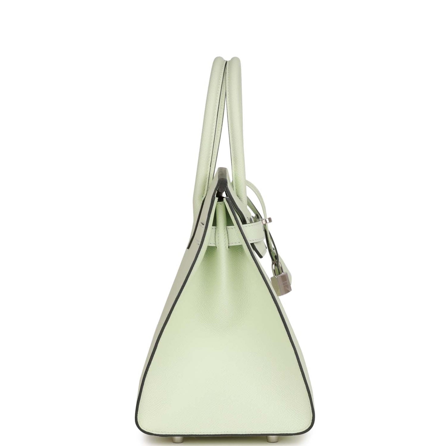Luxury Hermes Birkin Sellier 30 Vert Fizz Epsom Palladium Hardware