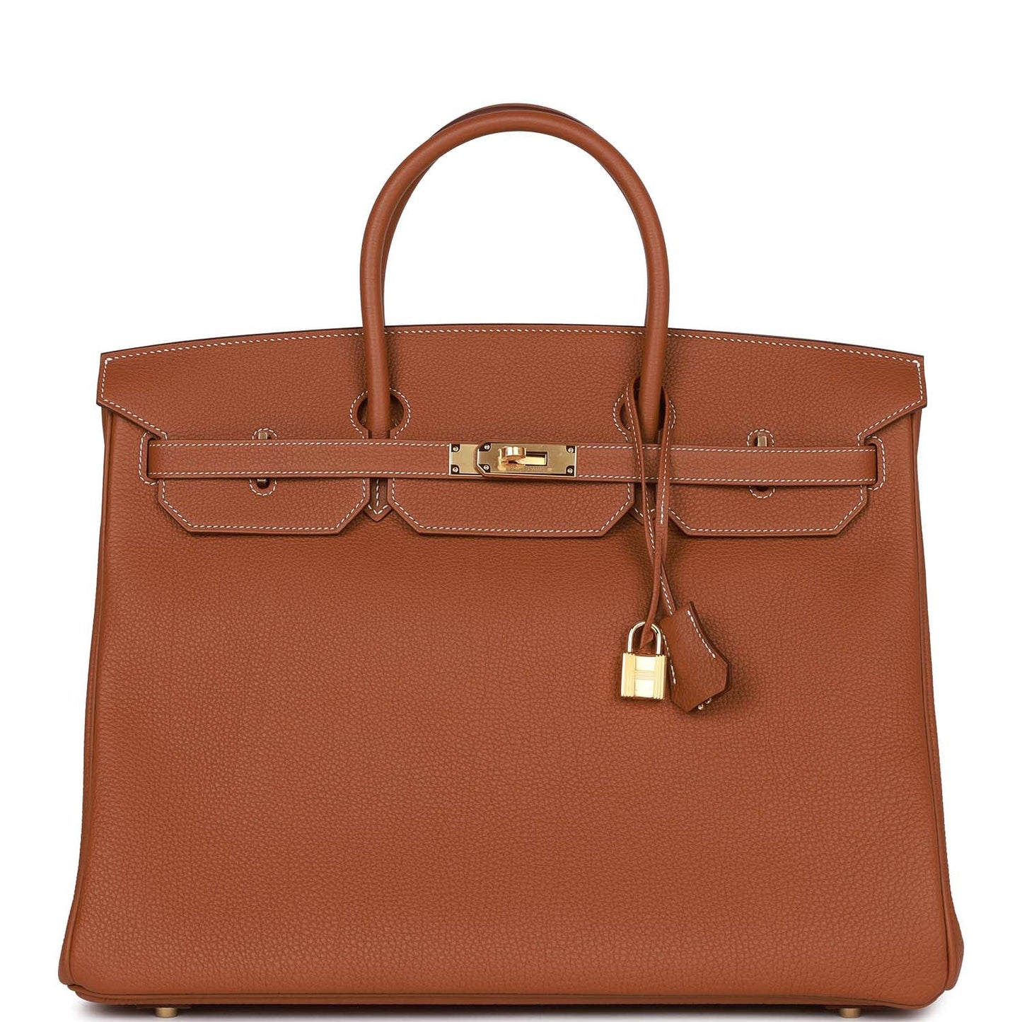 Luxury Hermes Birkin 40 Gold Togo Gold Hardware