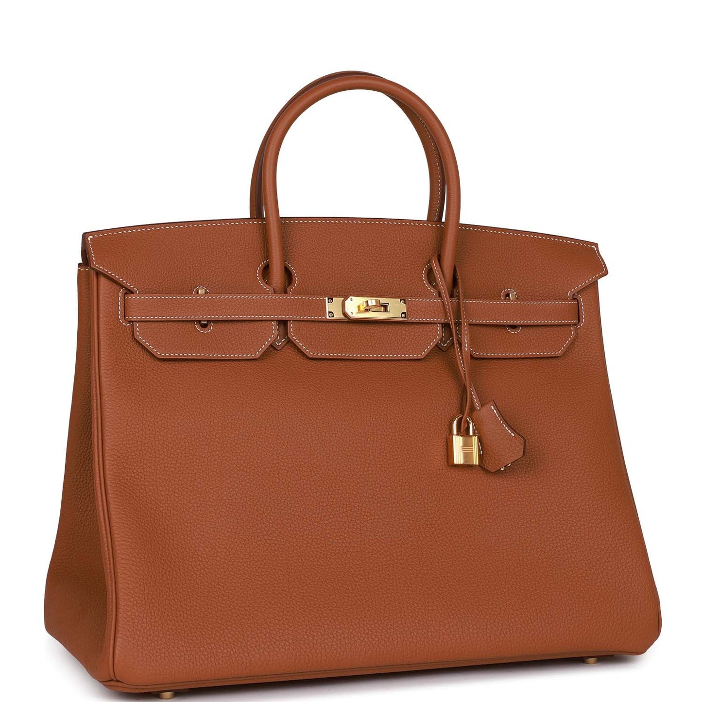 Luxury Hermes Birkin 40 Gold Togo Gold Hardware