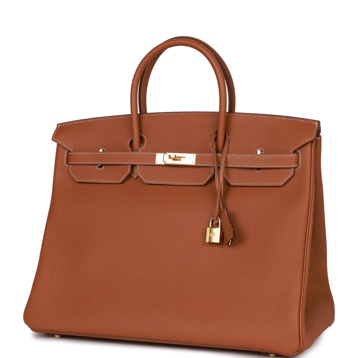 Luxury Hermes Birkin 40 Gold Togo Gold Hardware