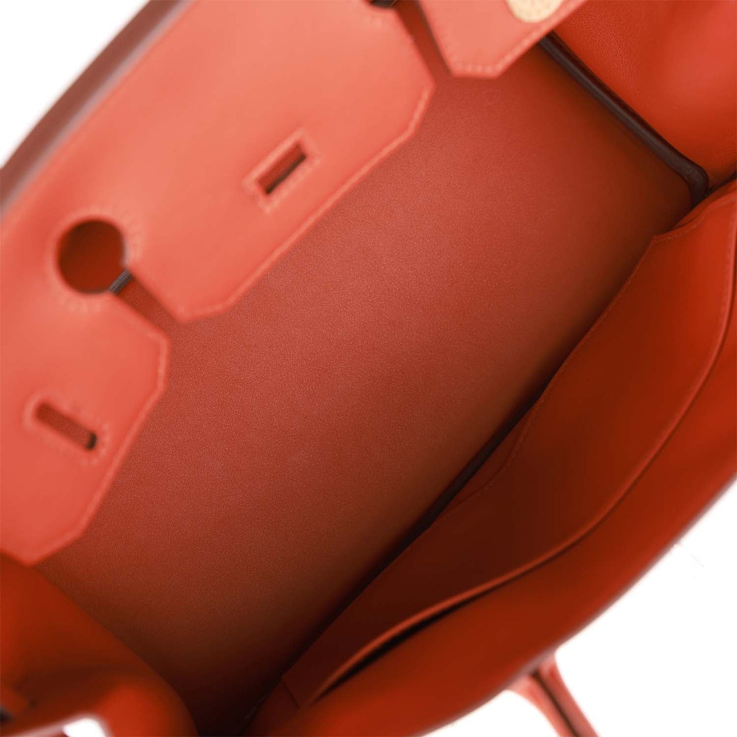 Luxury Hermes Colormatic Birkin 30 Cuivre, Nata and Bleu Brume Swift Palladium Hardware