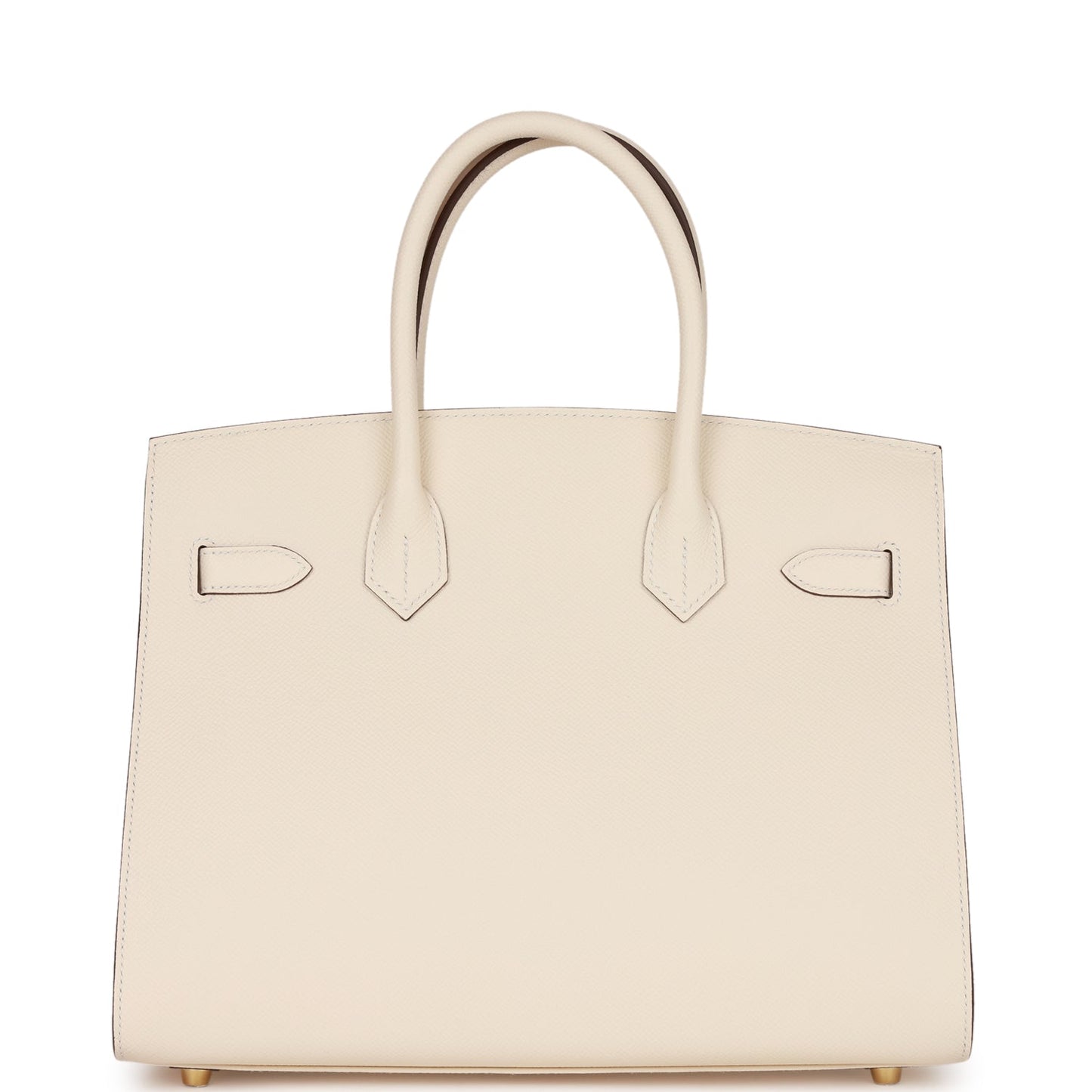 Luxury Hermes Birkin Sellier 30 Nata Epsom Gold Hardware