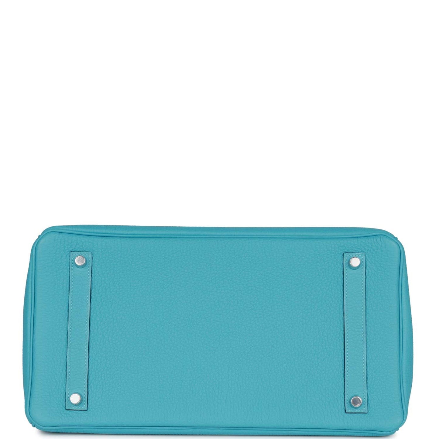 Luxury Hermes Special Order (HSS) Birkin 35 Bleu du Nord Verso Togo Brushed Palladium Hardware