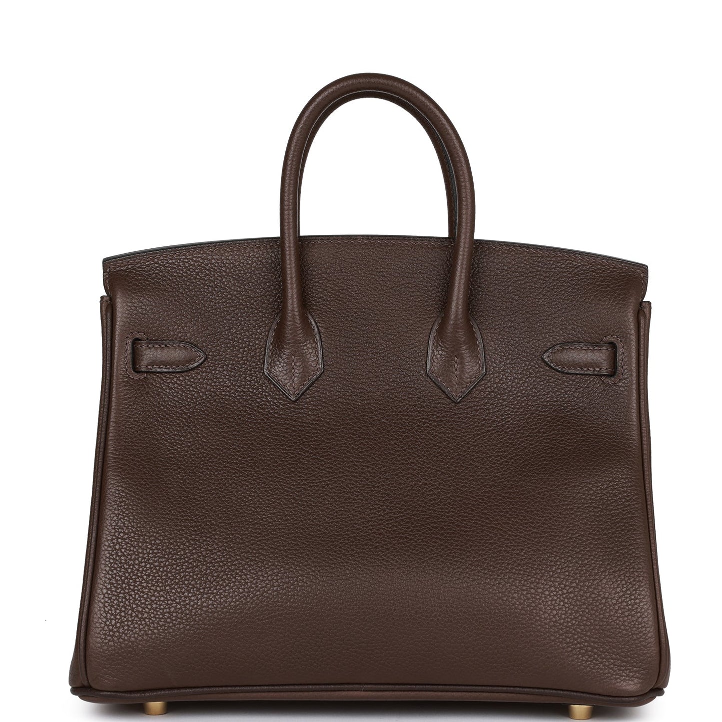 Luxury Hermes Birkin 25 Ebene Barenia Faubourg Gold Hardware