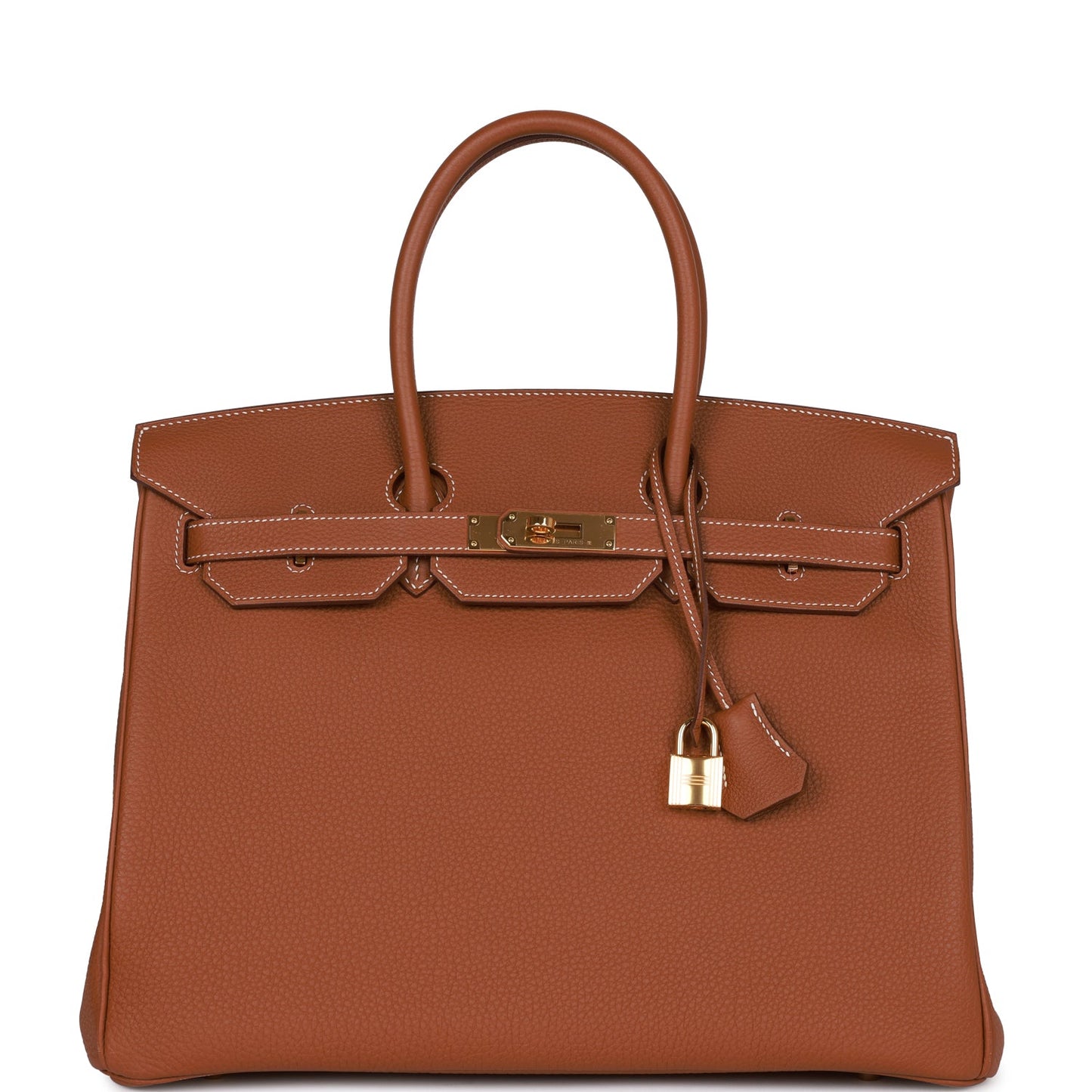 Top Quality Luxury Hermes Birkin 35 Gold Togo Gold Hardware