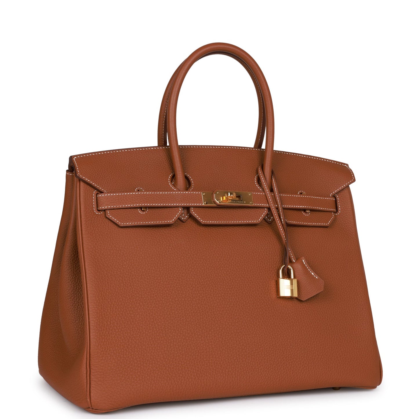 Top Quality Luxury Hermes Birkin 35 Gold Togo Gold Hardware