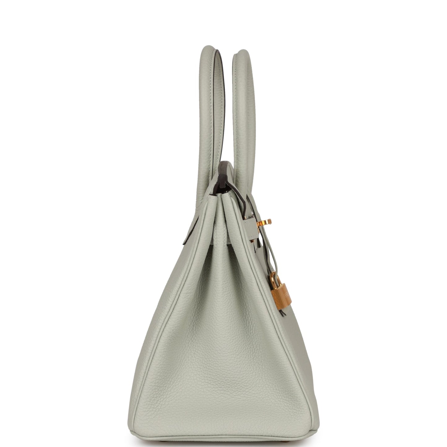 Luxury Hermes Birkin 30 Gris Neve Togo Gold Hardware