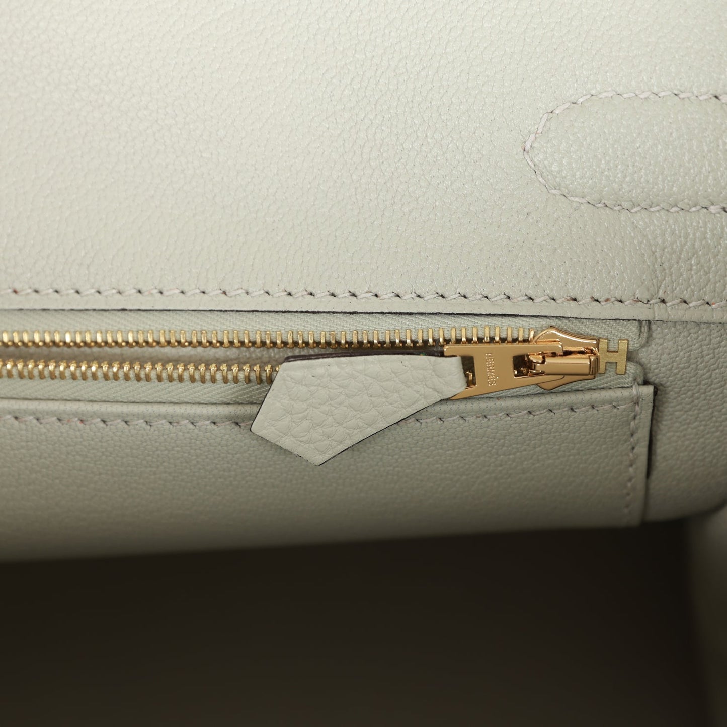 Luxury Hermes Birkin 30 Gris Neve Togo Gold Hardware