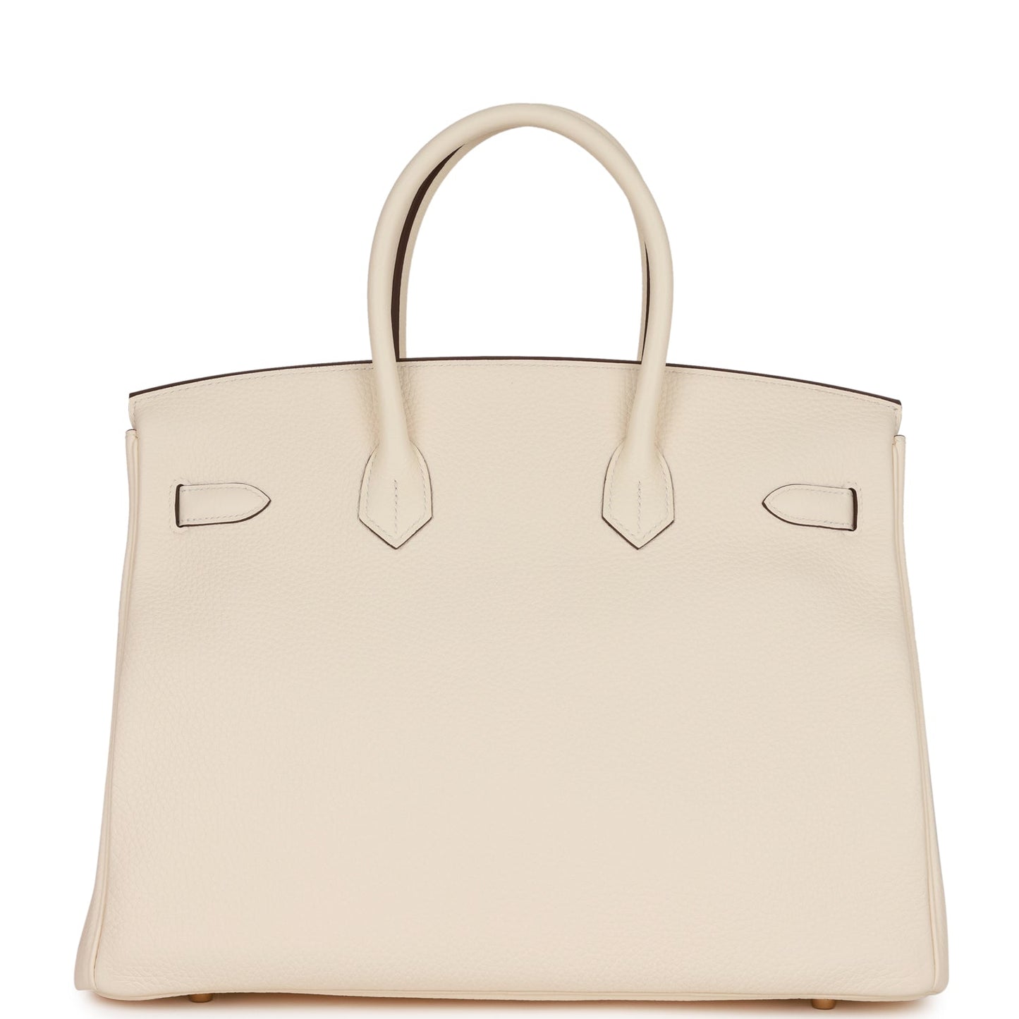 Luxury Hermes Birkin 35 Nata Togo Gold Hardware