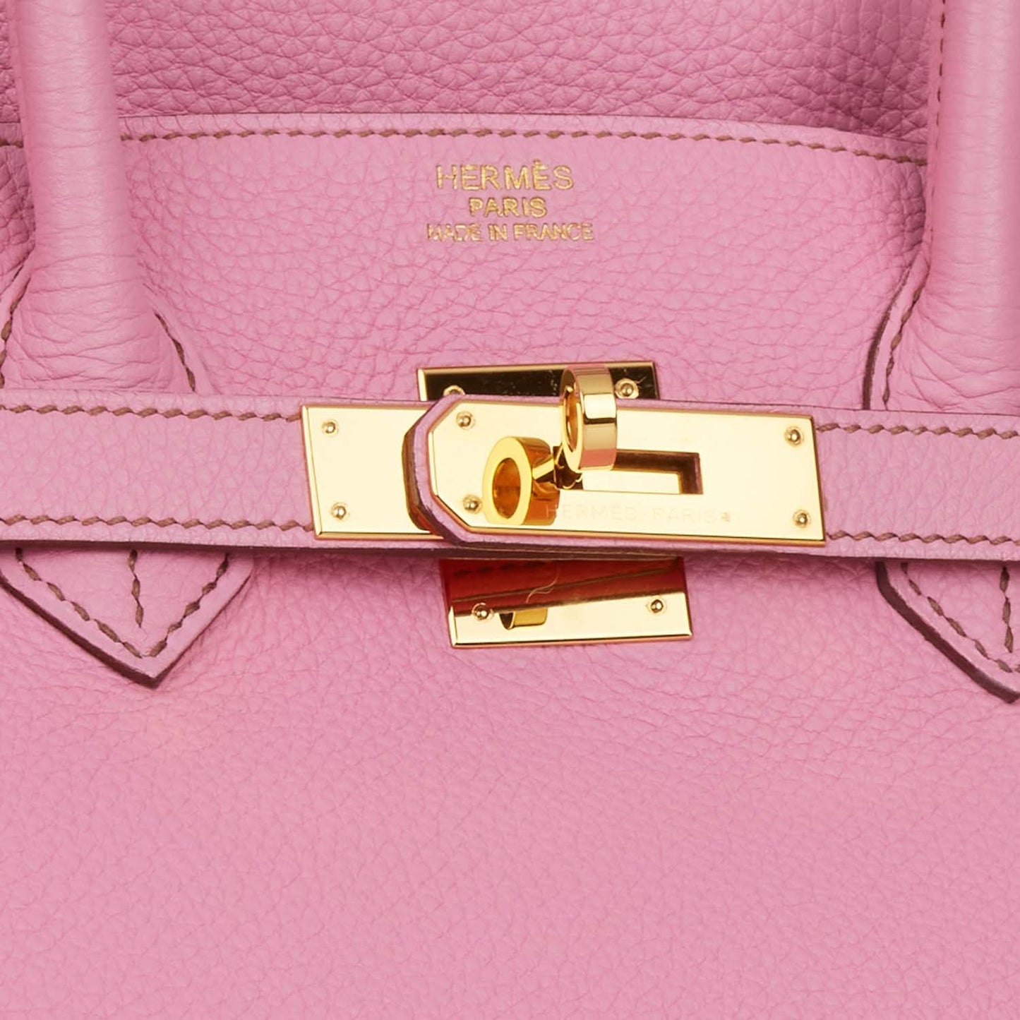 Top Quality Luxury Hermes Birkin 35 Bubblegum Togo Gold Hardware