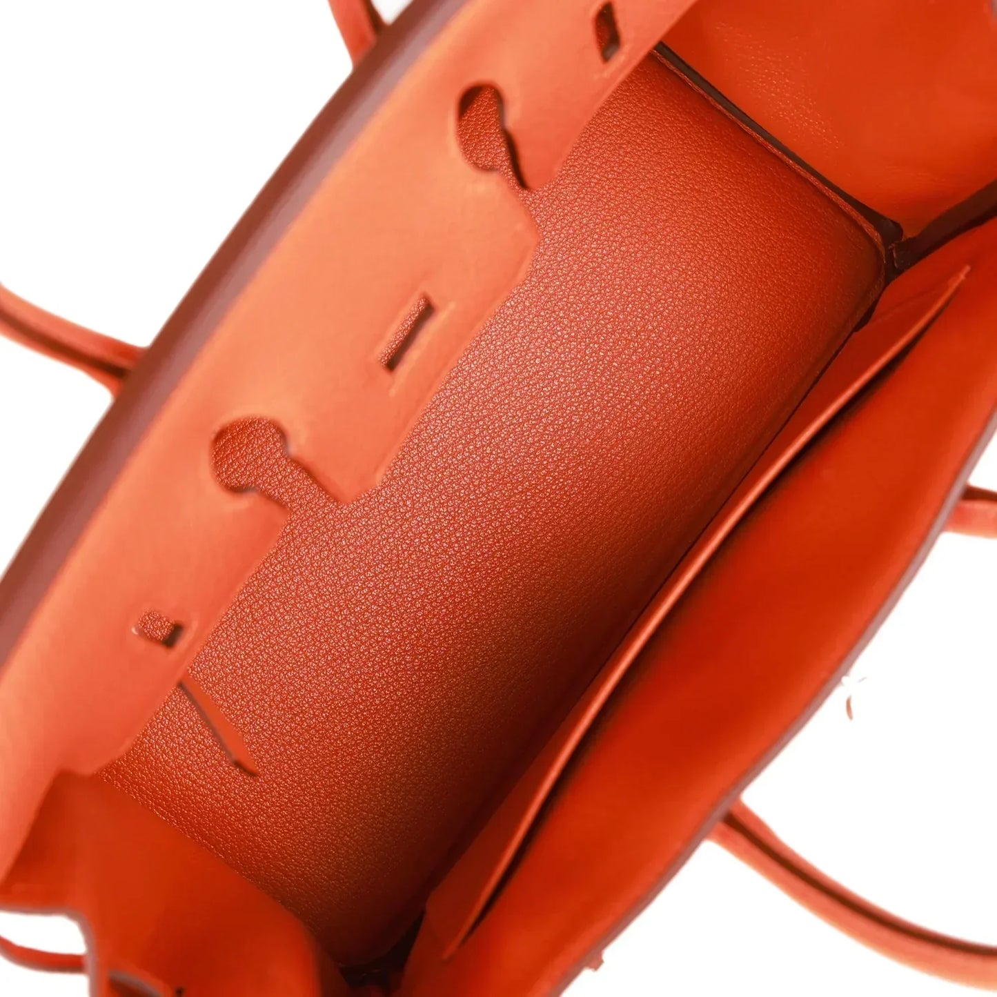 Luxury Hermes Birkin 25 Orange Togo Palladium Hardware