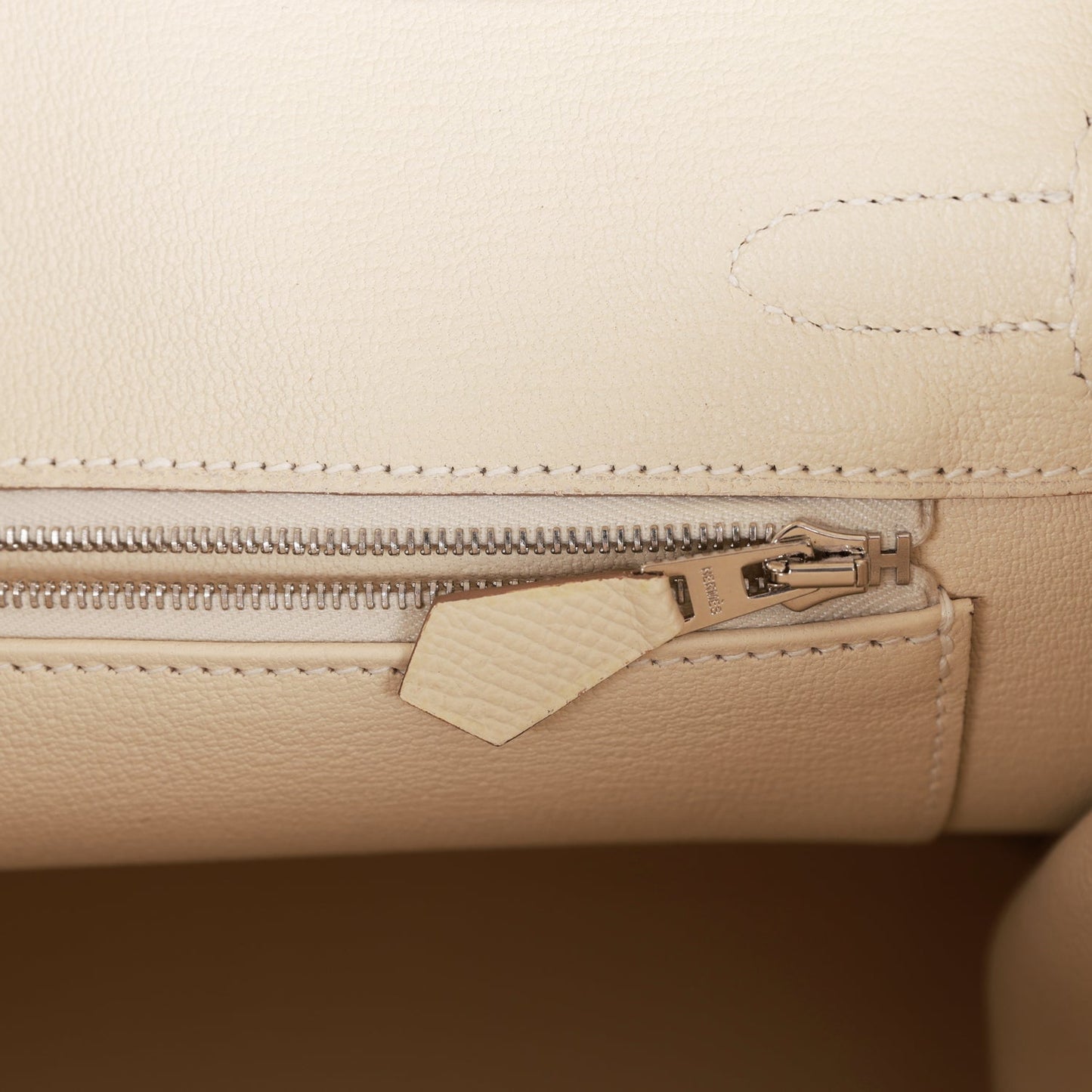 Luxury Hermes Birkin 30 Craie Epsom Palladium Hardware