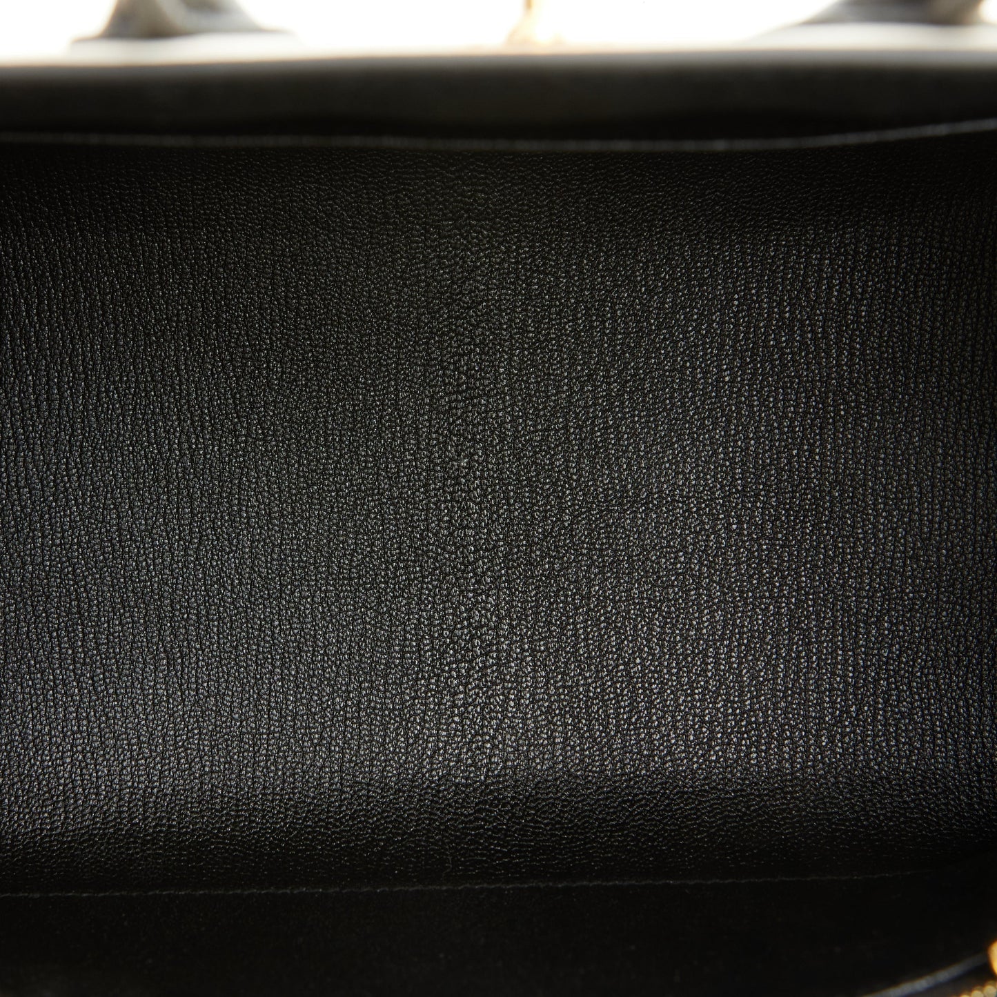 Luxury Hermes Special Order (HSS) Birkin Sellier 25 Craie and Black Epsom Gold Hardware