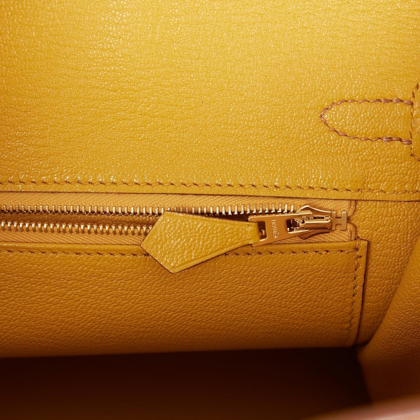 Luxury Hermes Special Order (HSS) Birkin 25 Gold and Jaune Ambre Togo Brushed Gold Hardware