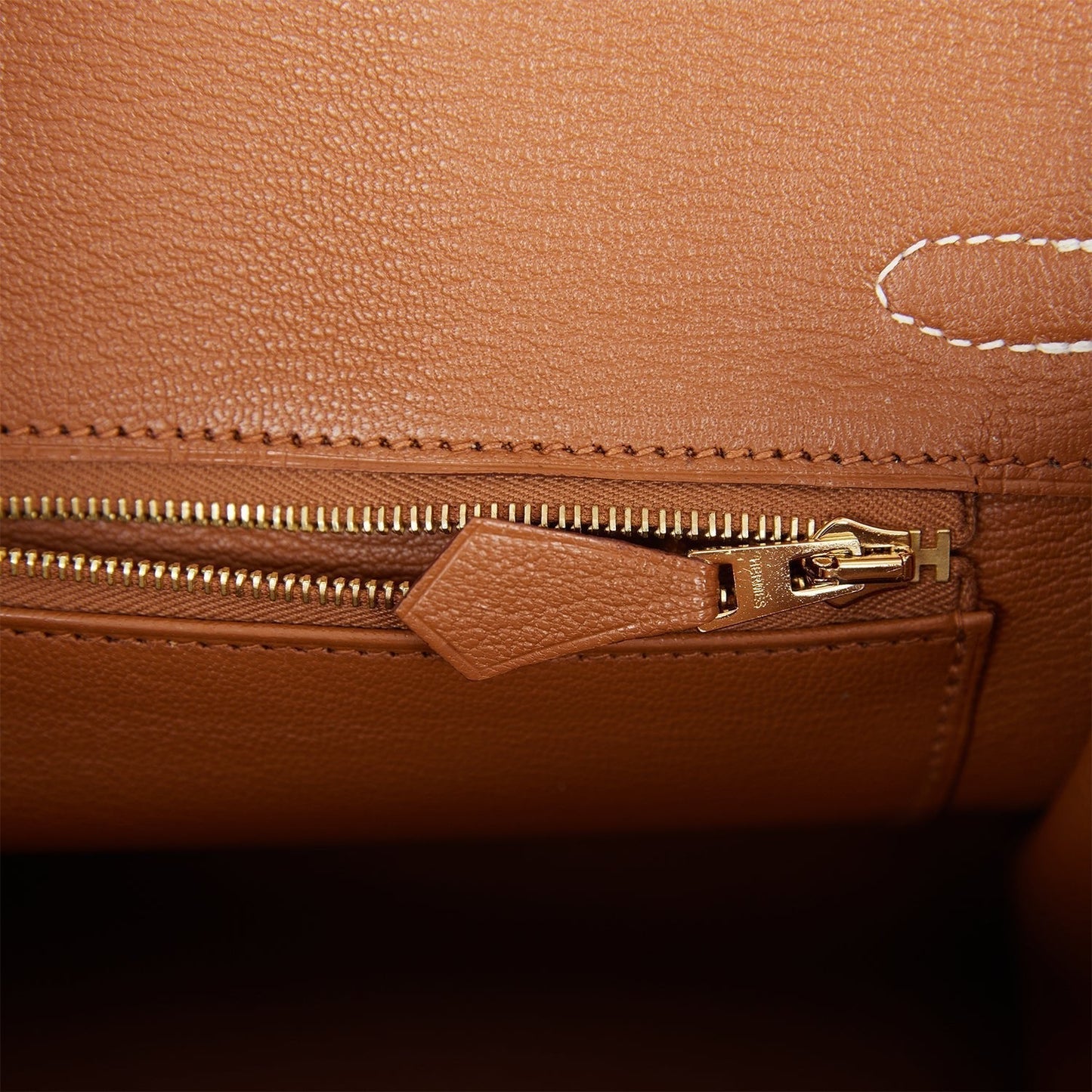 Luxury Hermes Special Order (HSS) Birkin 25 Craie and Gold Togo Brushed Gold Hardware