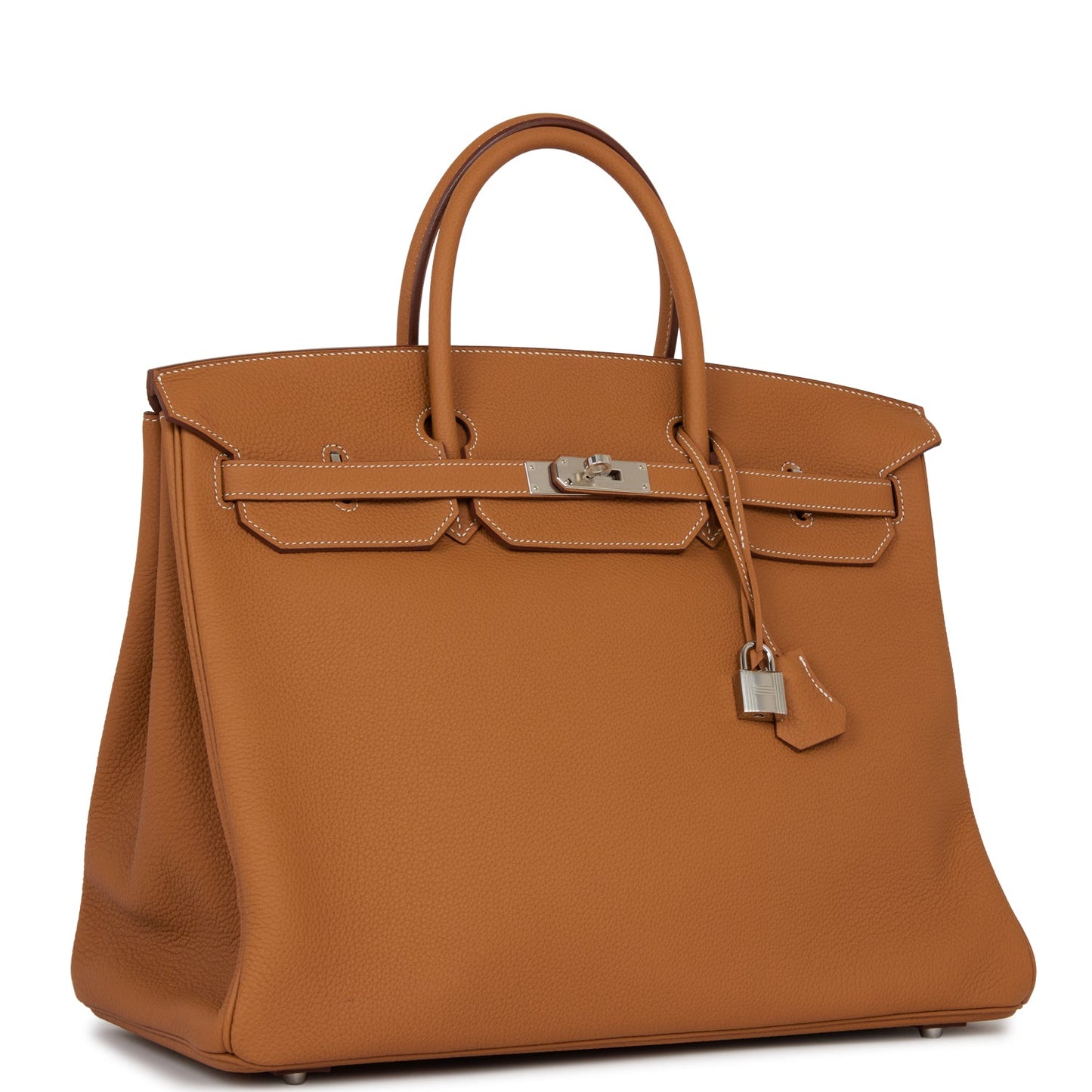 Luxury Hermes Birkin 40 Gold Togo Palladium Hardware