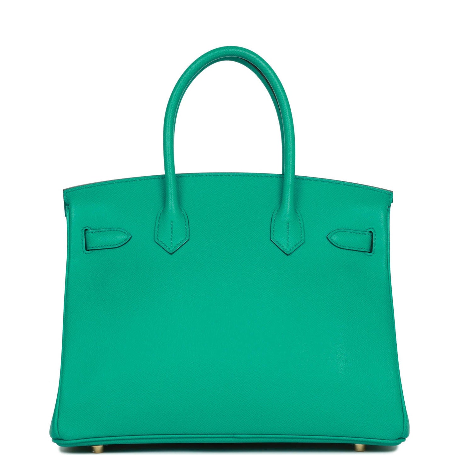Luxury Hermes Birkin 30 Vert Jade Epsom Gold Hardware