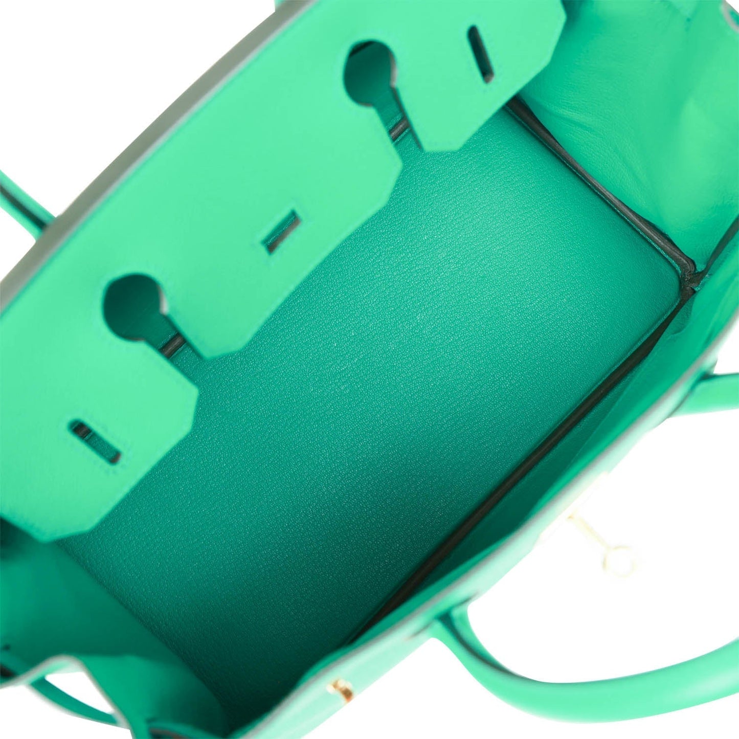 Luxury Hermes Birkin 30 Vert Jade Epsom Gold Hardware