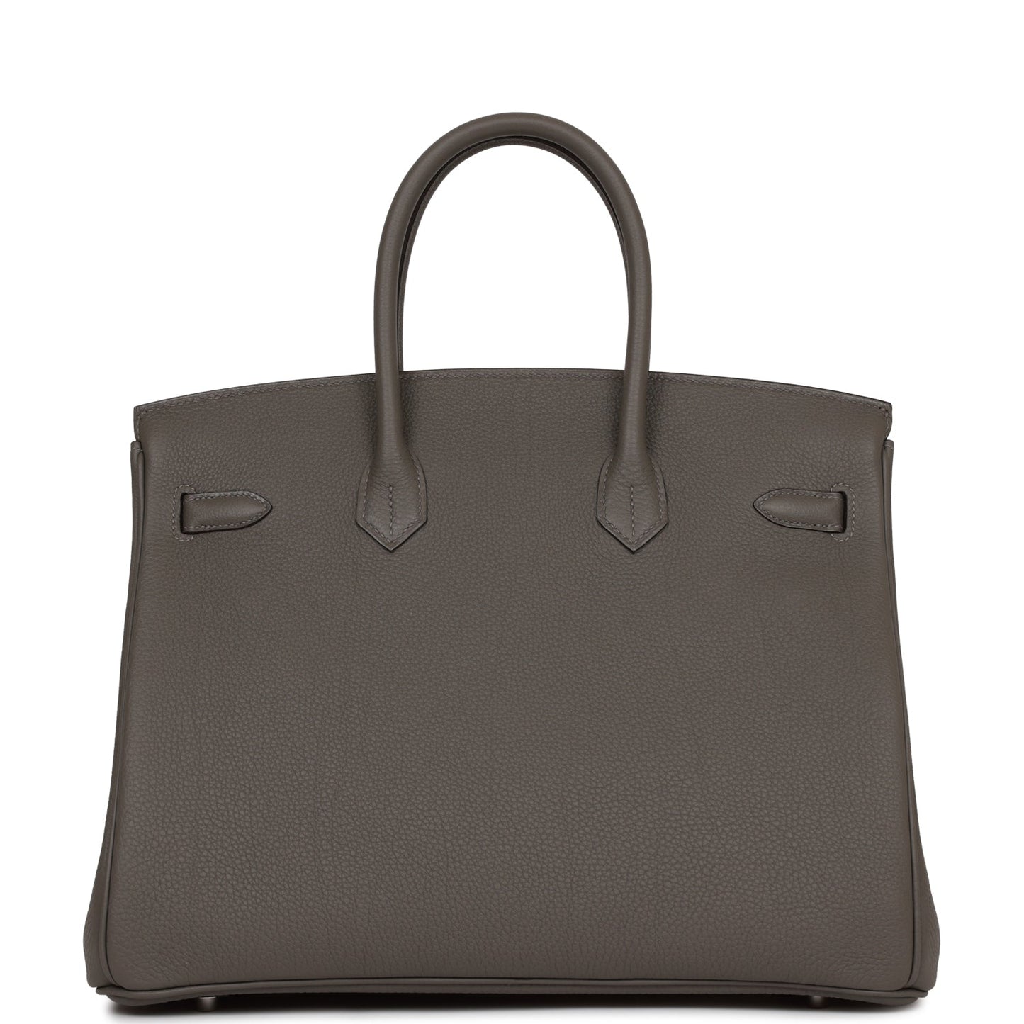 Luxury Hermes Birkin 35 Gris Meyer Togo Palladium Hardware
