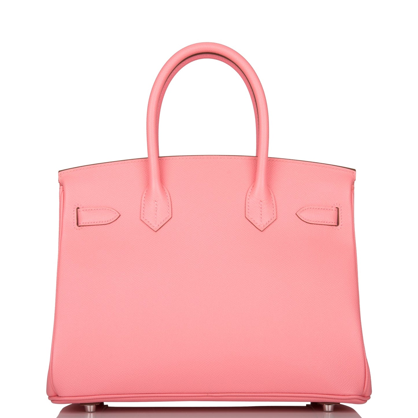 Luxury Hermes Birkin 30 Rose Confetti Epsom Palladium Hardware