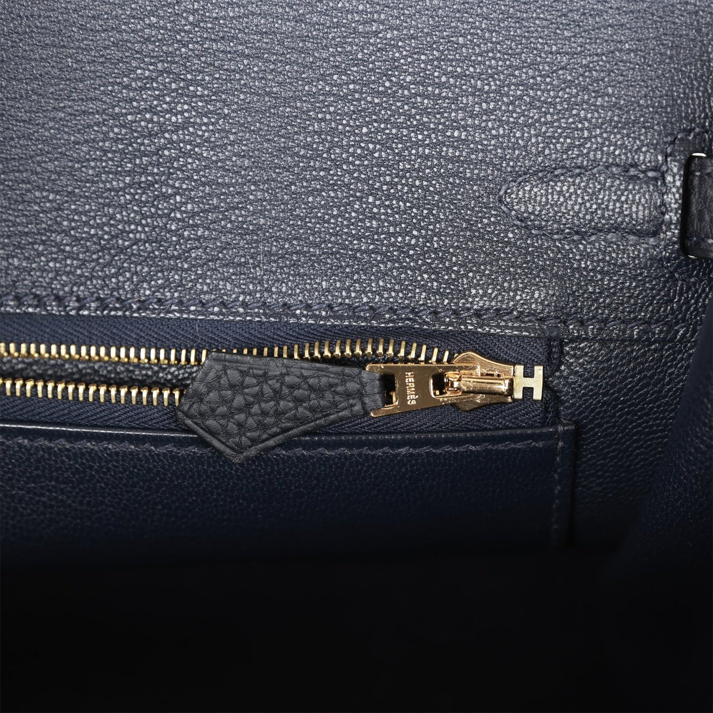 Luxury Hermes Birkin 25 Caban Togo Rose Gold Hardware
