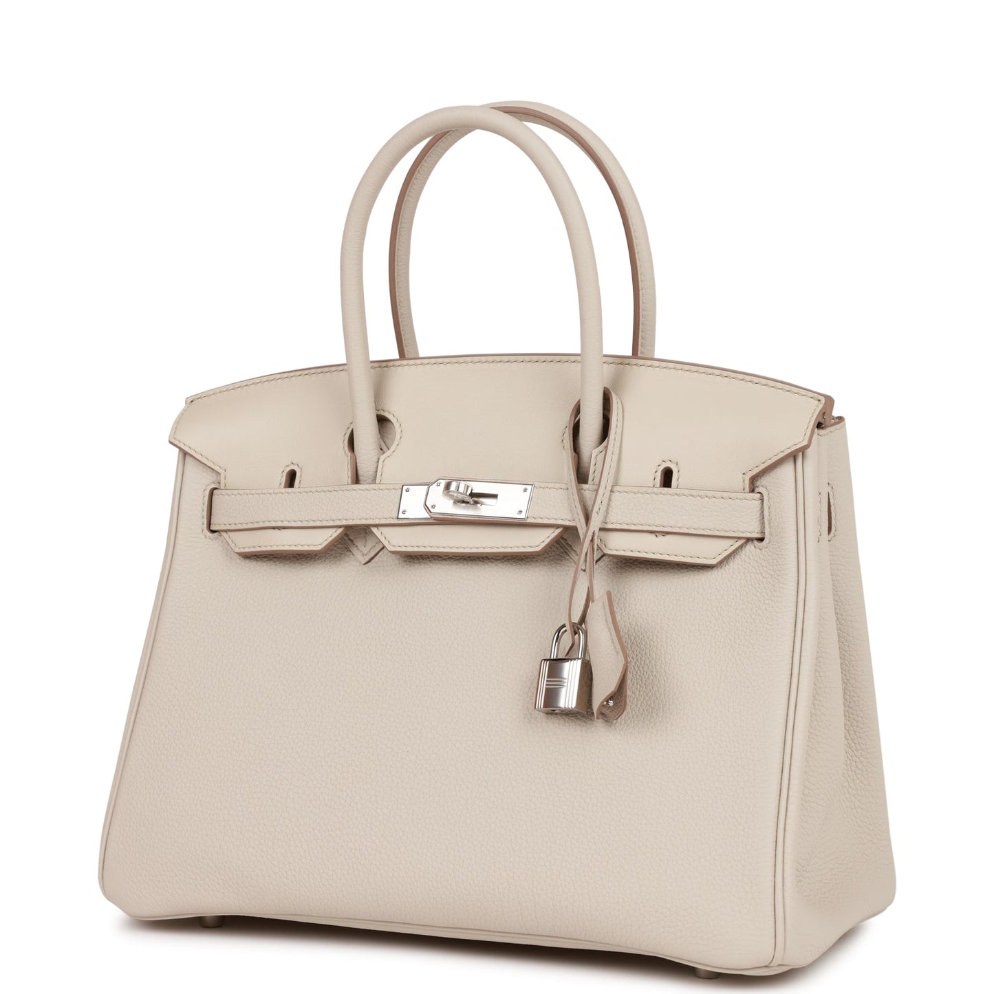 Luxury Hermes 3 En 1 Birkin 30 Beton Togo and Swift Palladium Hardware