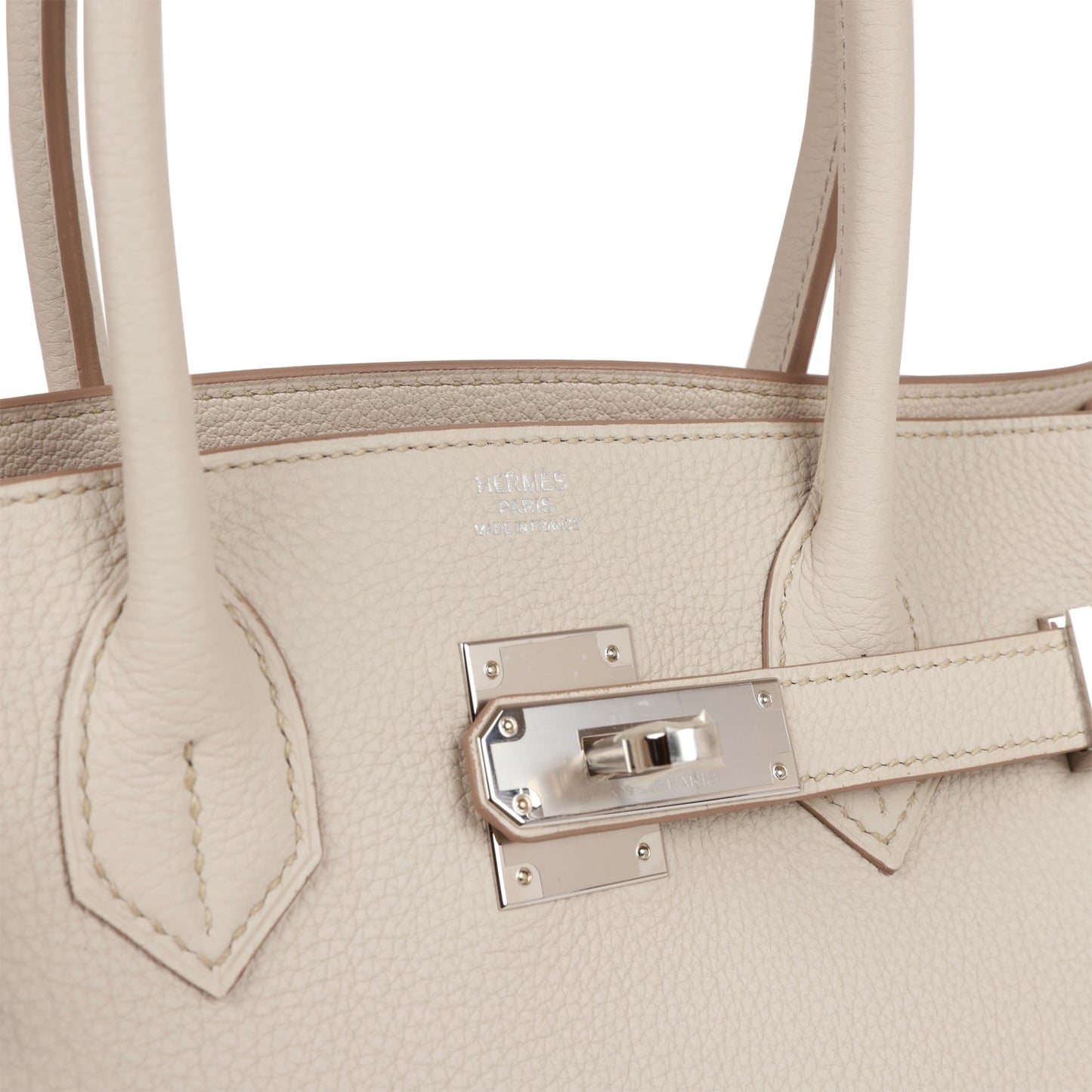 Luxury Hermes 3 En 1 Birkin 30 Beton Togo and Swift Palladium Hardware