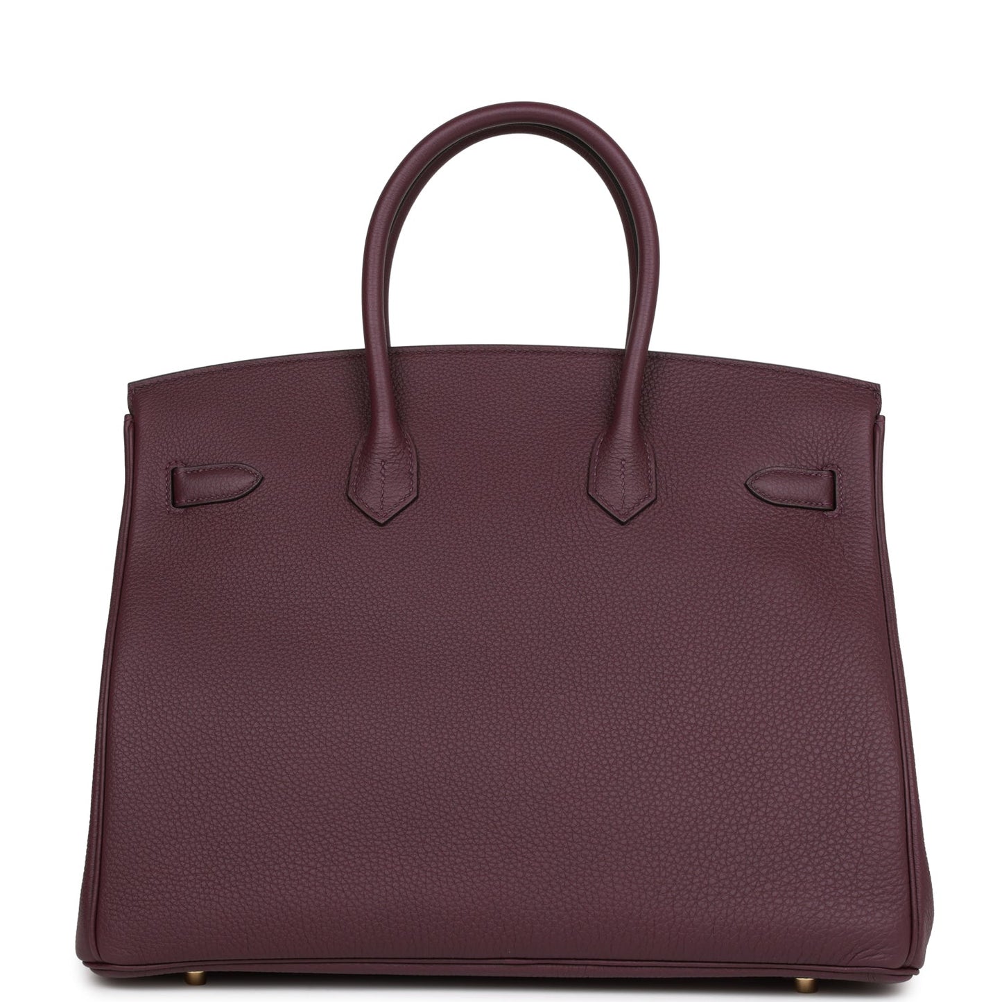 Luxury Hermes Birkin 35 Cassis Togo Gold Hardware