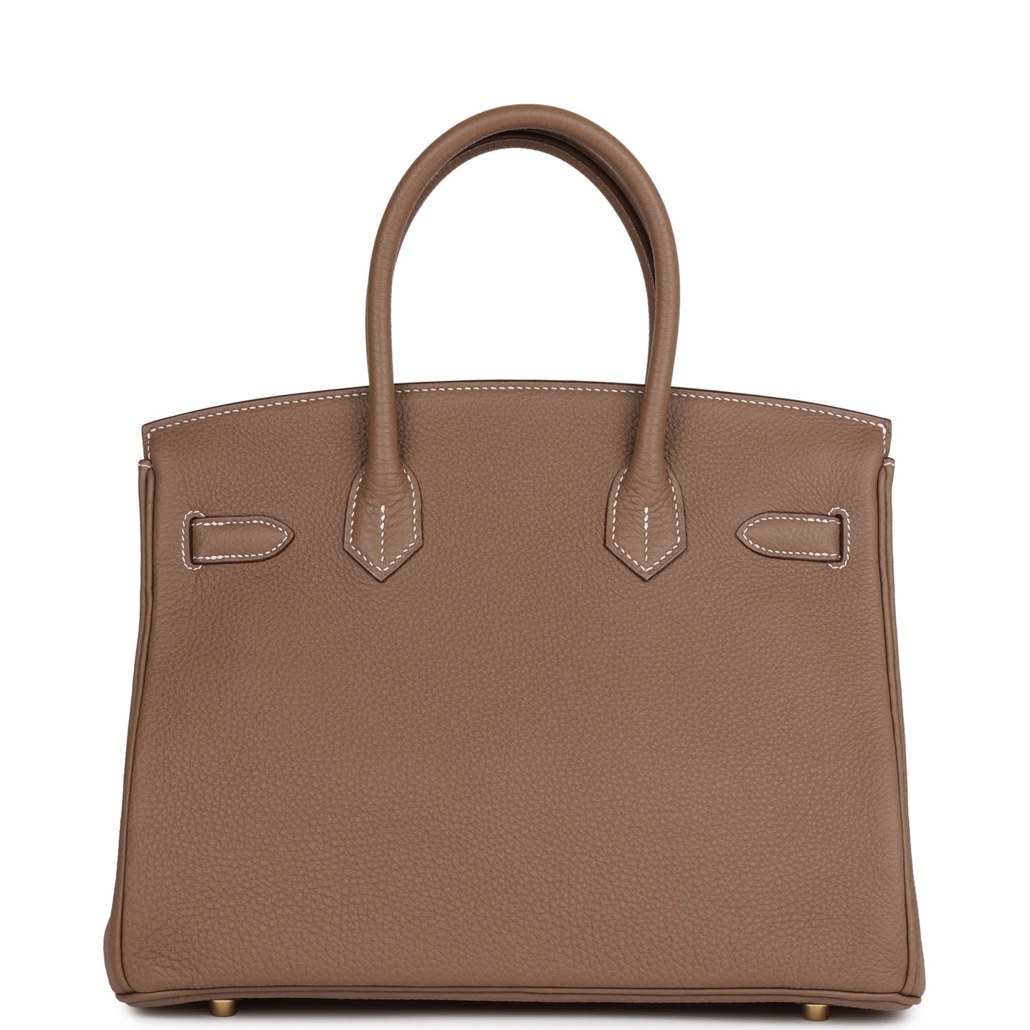 Luxury Hermes Birkin 30 Etoupe Togo Gold Hardware