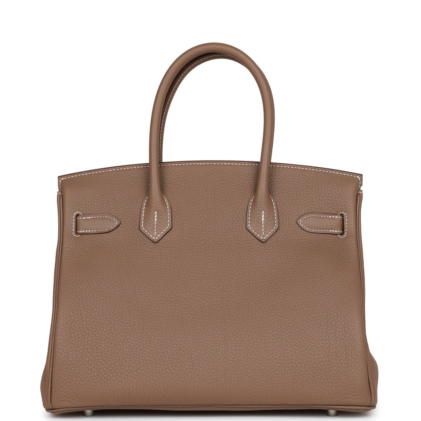 Luxury Hermes Birkin 30 Etoupe Togo Palladium Hardware