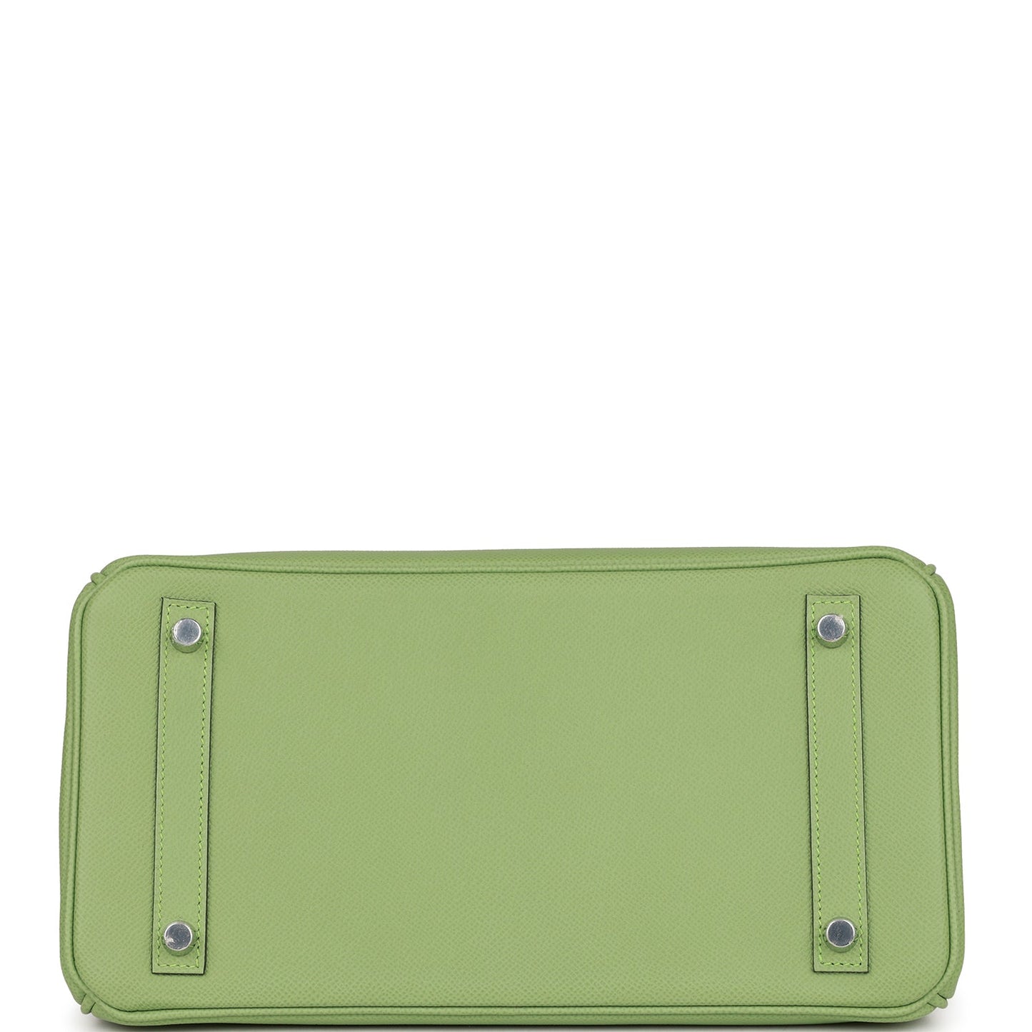 Luxury Hermes Birkin 30 Vert Criquet Epsom Palladium Hardware
