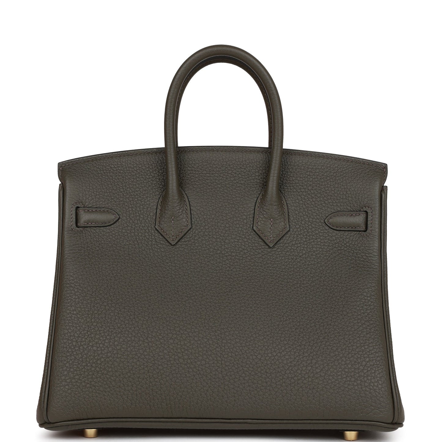Luxury Hermes Birkin 25 Vert de Gris Togo Gold Hardware