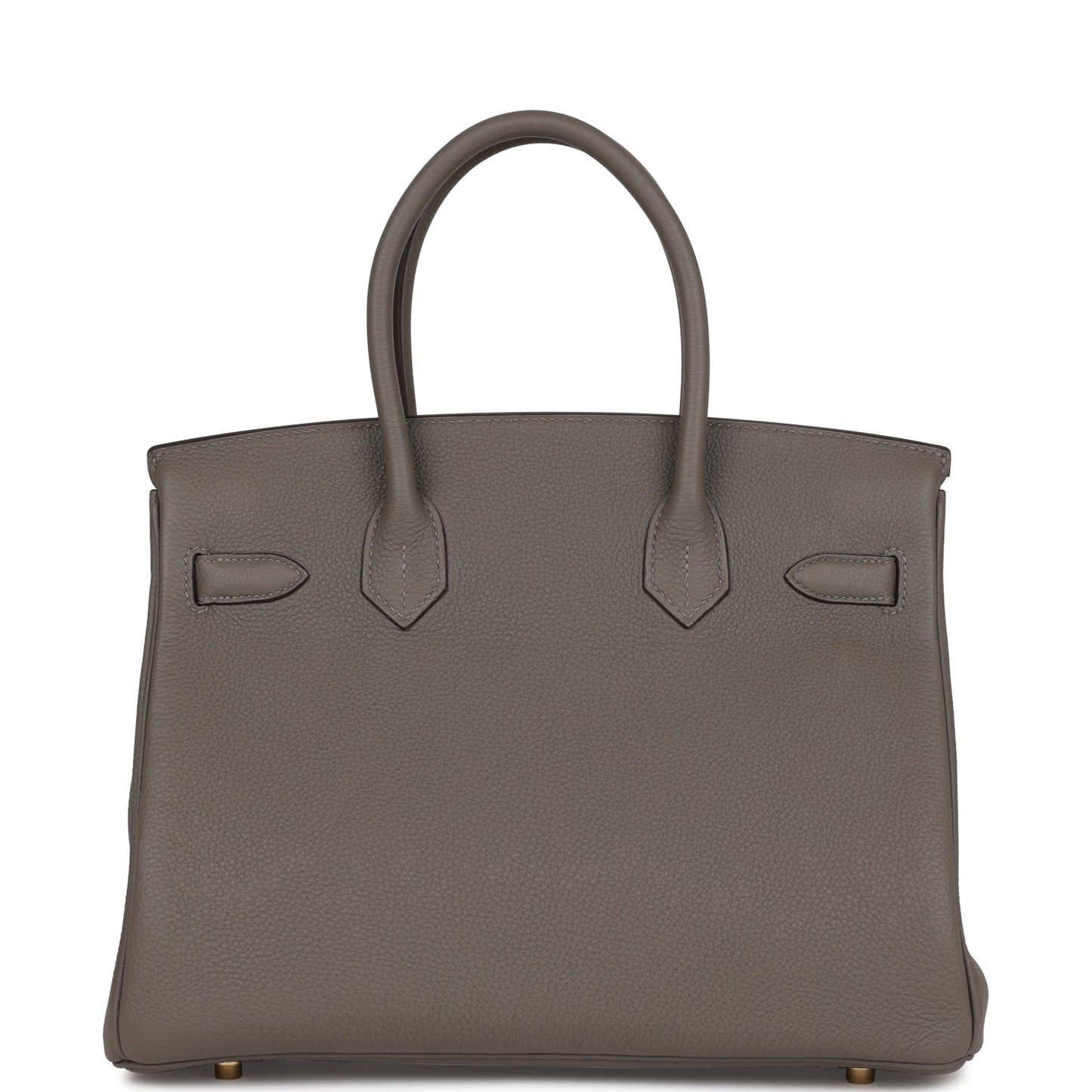 Luxury Hermes Birkin 30 Gris Meyer Togo Gold Hardware