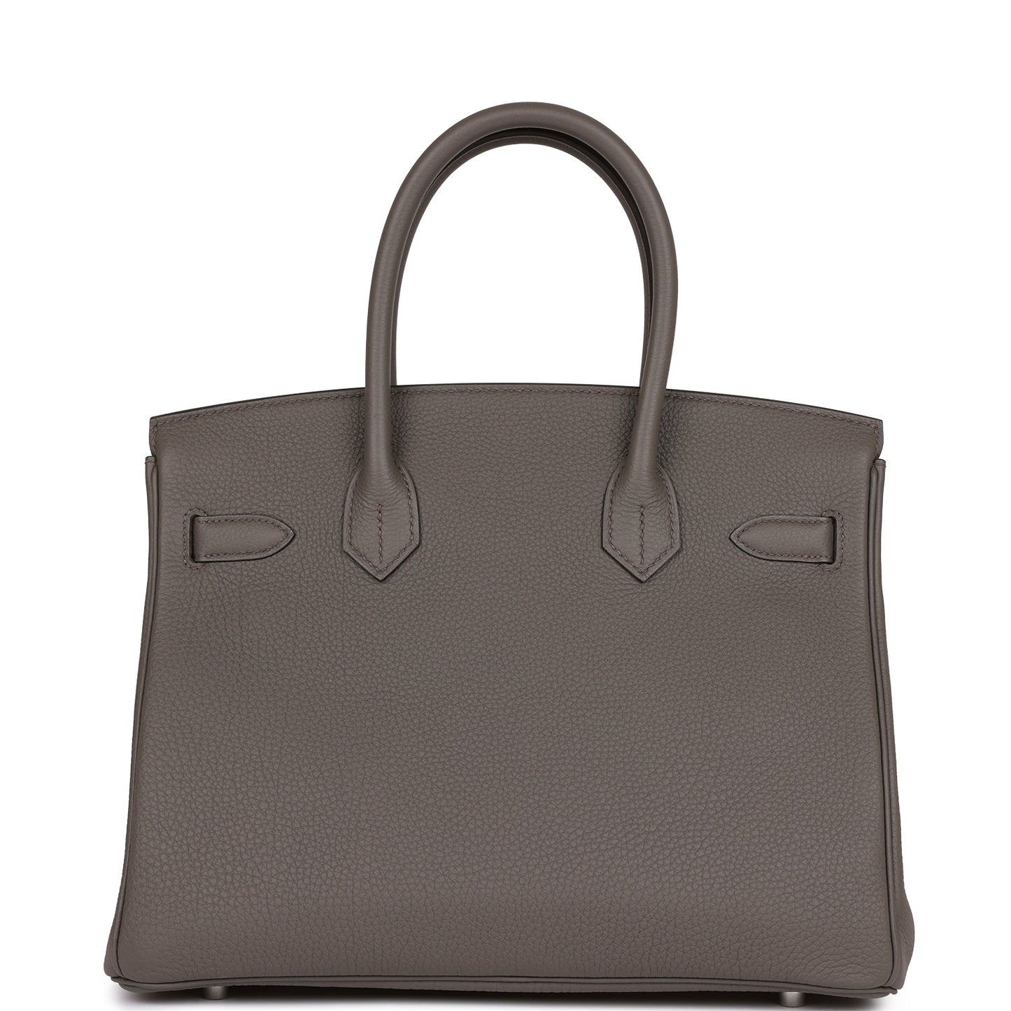 Luxury Hermes Birkin 30 Etain Togo Palladium Hardware