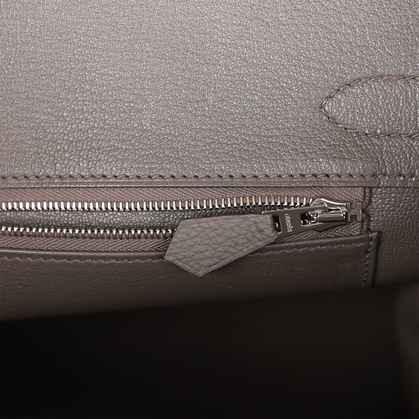 Luxury Hermes Birkin 30 Etain Togo Palladium Hardware