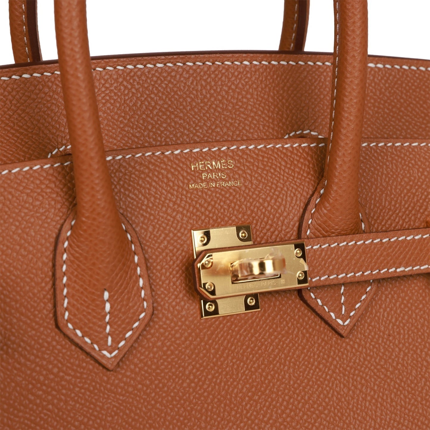Luxury Hermes Birkin Sellier 25 Gold Epsom Gold Hardware