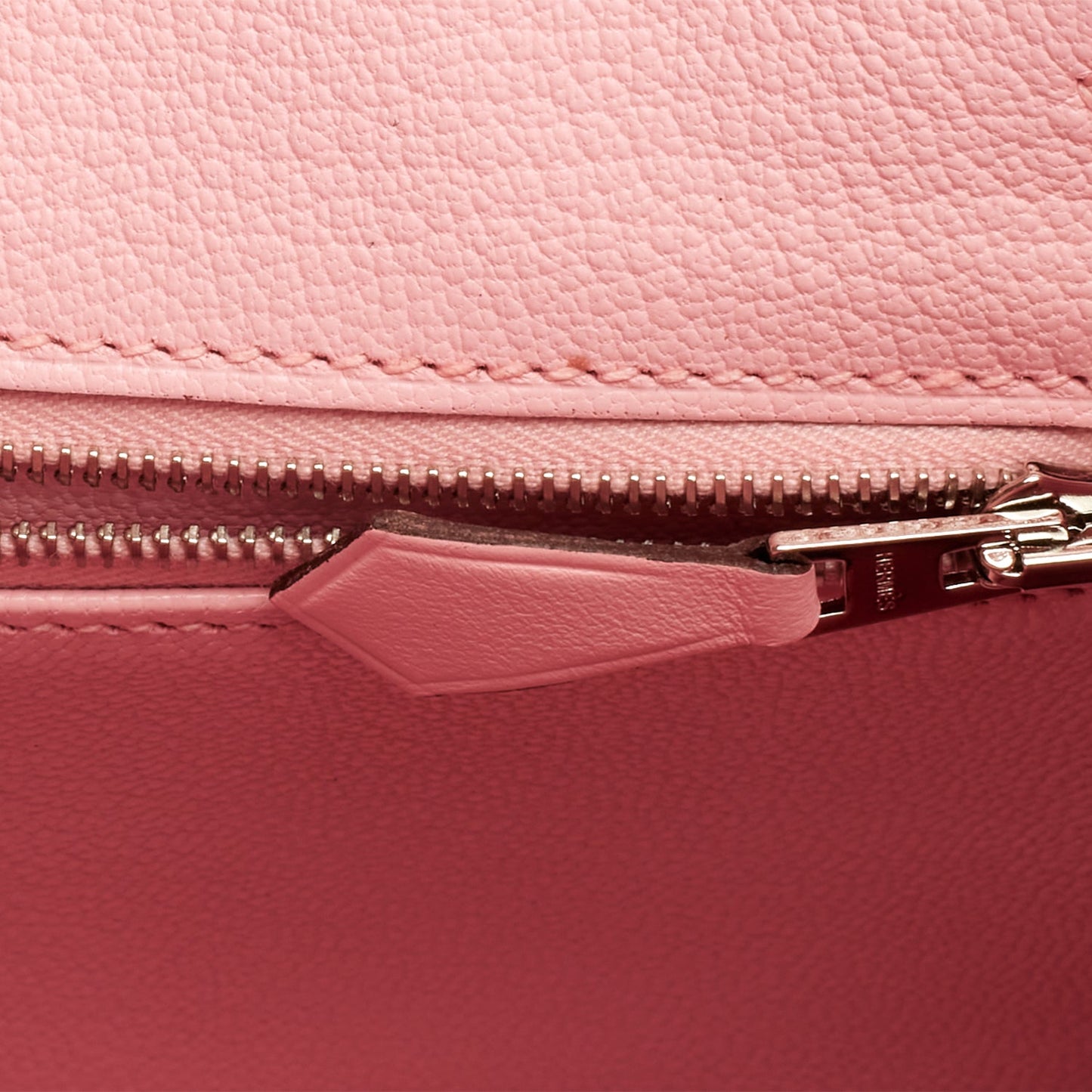 Luxury Hermes Birkin 25 Rose Sakura Jonathan Palladium Hardware