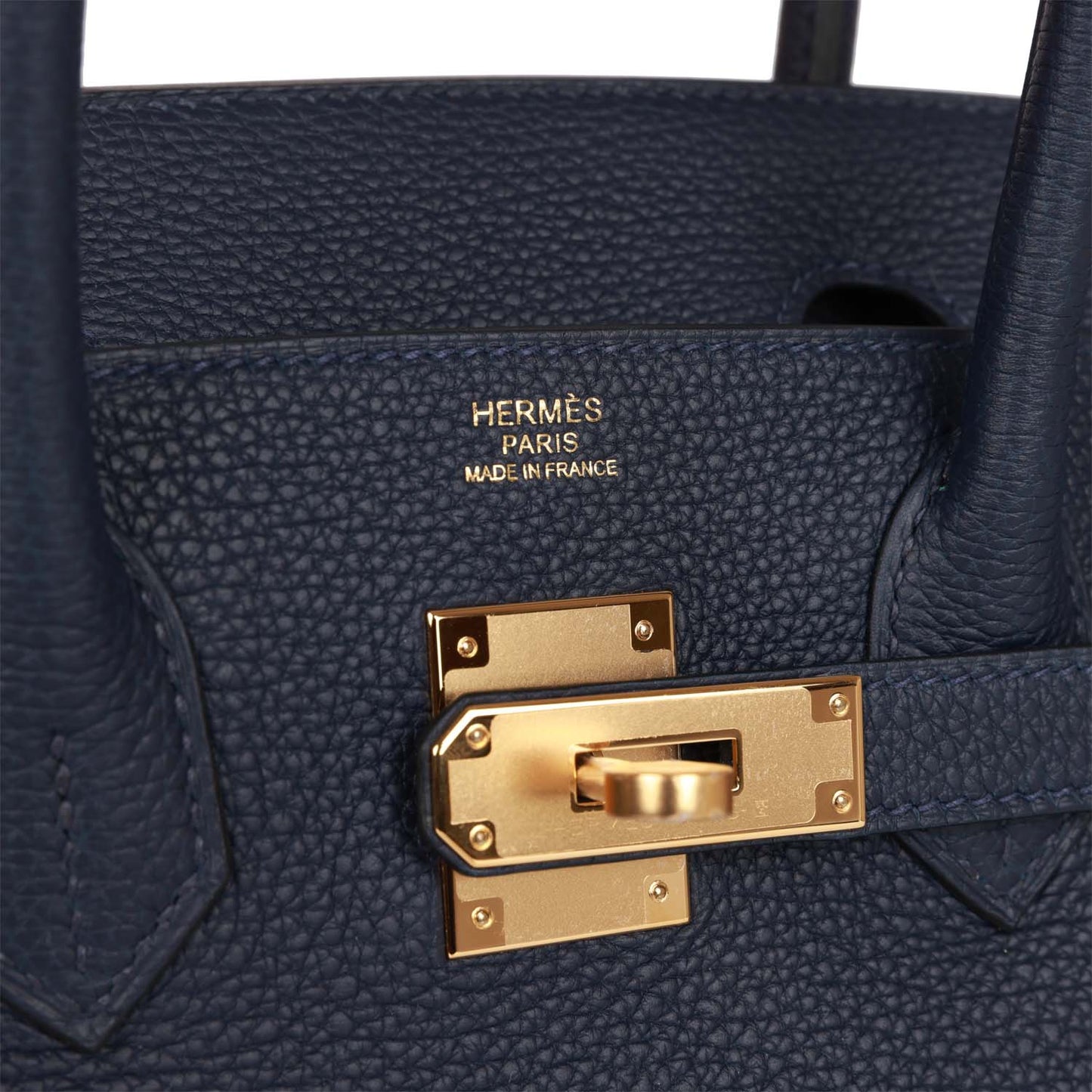 Luxury Hermes Birkin 30 Bleu Nuit Togo Gold Hardware