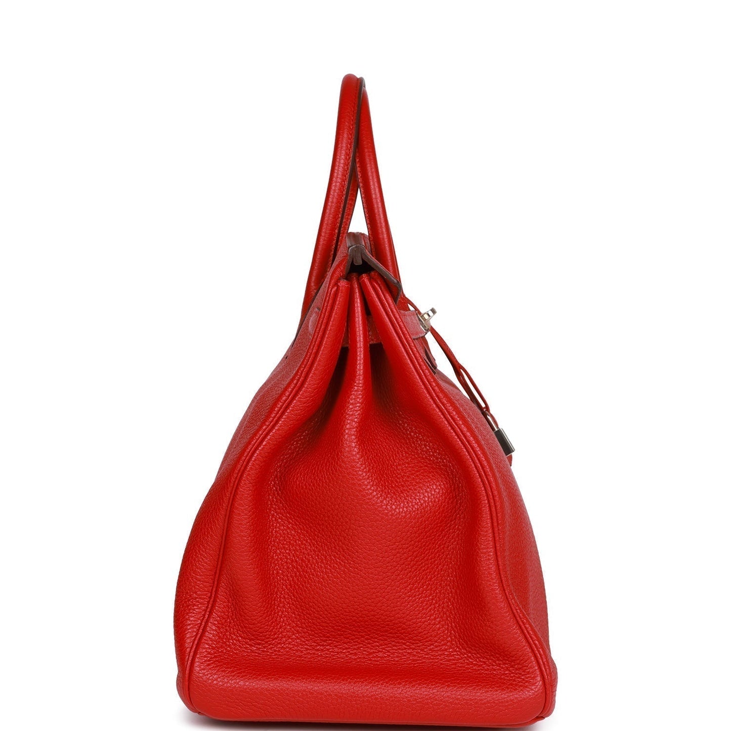 Top Quality Luxury Hermes Birkin 40 Rouge Casaque Togo Palladium Hardware