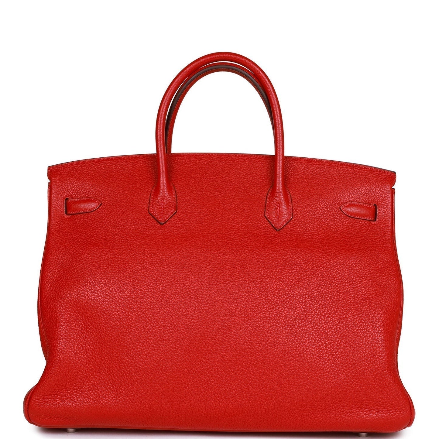 Top Quality Luxury Hermes Birkin 40 Rouge Casaque Togo Palladium Hardware