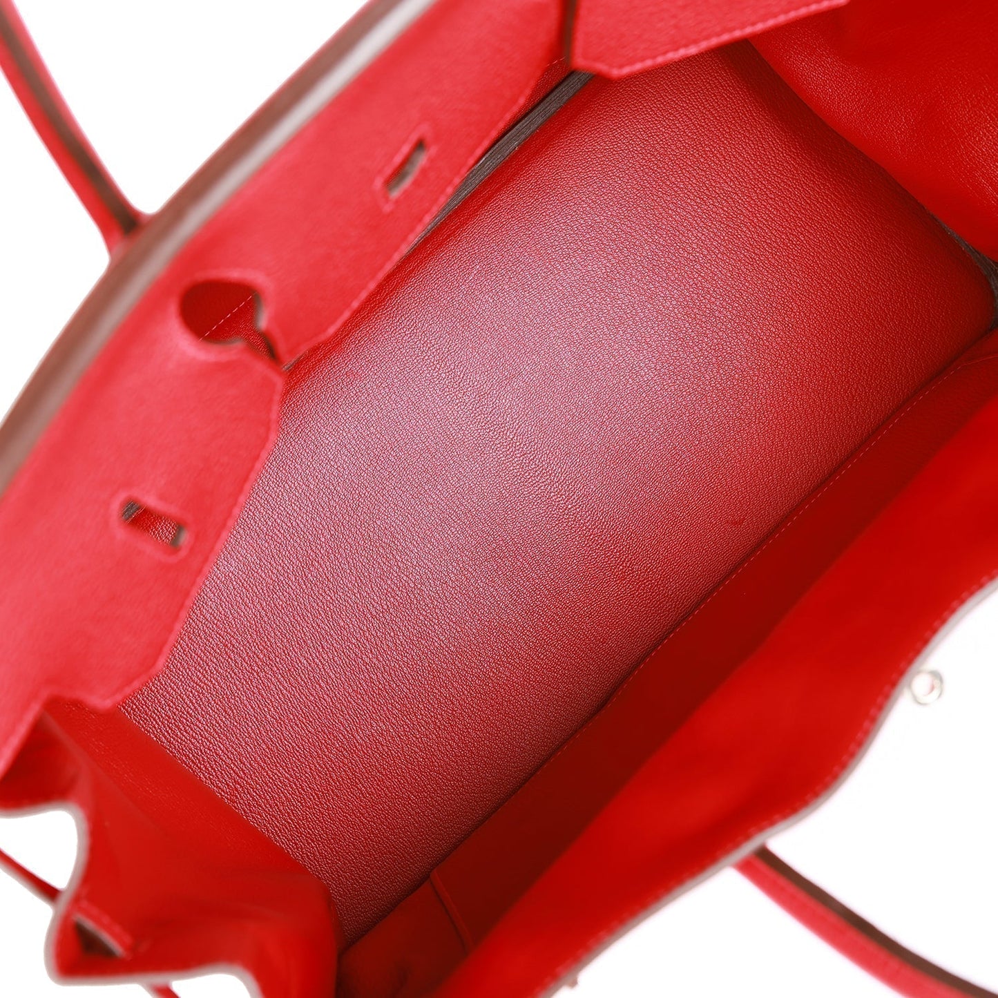 Top Quality Luxury Hermes Birkin 40 Rouge Casaque Togo Palladium Hardware